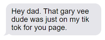 Gary Vee Text